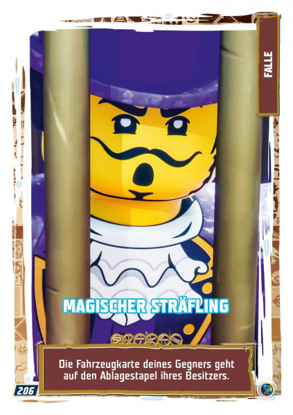Nummer 206 I Magischer Sträfling I LEGO Ninjago TCG 9