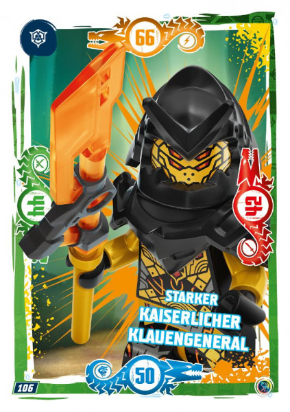 Nummer 106 I Starker Kaiserlicher Klauengeneral I LEGO Ninjago TCG 9