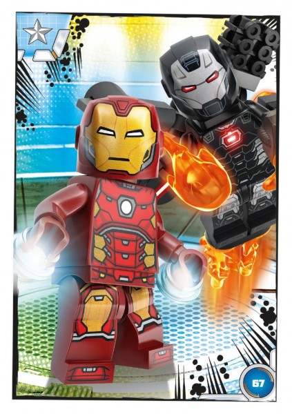 Nummer 067 I Duo Iron Man & War Machine I LEGO Marvel Avengers TCC 1