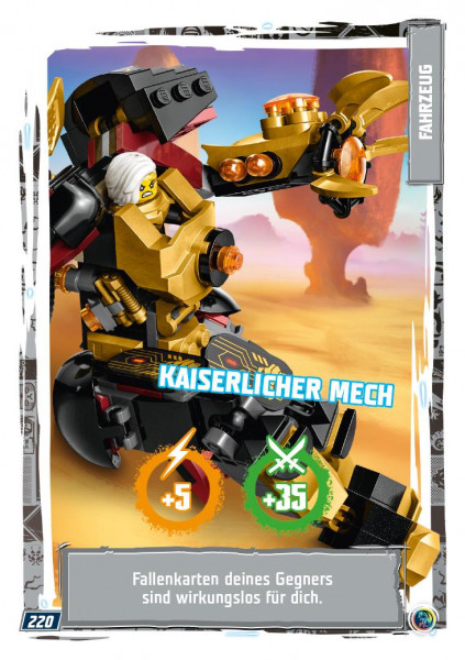 Nummer 220 I Kaiserlicher Mech I LEGO Ninjago TCG 9