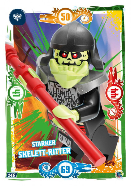 Nummer 146 I Starker Skelett-Ritter I LEGO Ninjago TCG 9