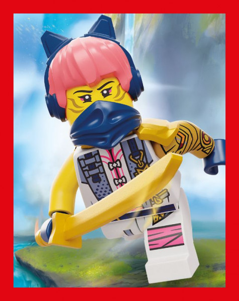 Sticker Nummer 089 I LEGO Ninjago Dragons Rising Stickerserie