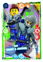 Nummer 128 I Cinder & Jordana I LEGO Ninjago TCG 9 Next Level Nummer 128 I Cinder & Jordana I LEGO Ninjago TCG 9 Next Level