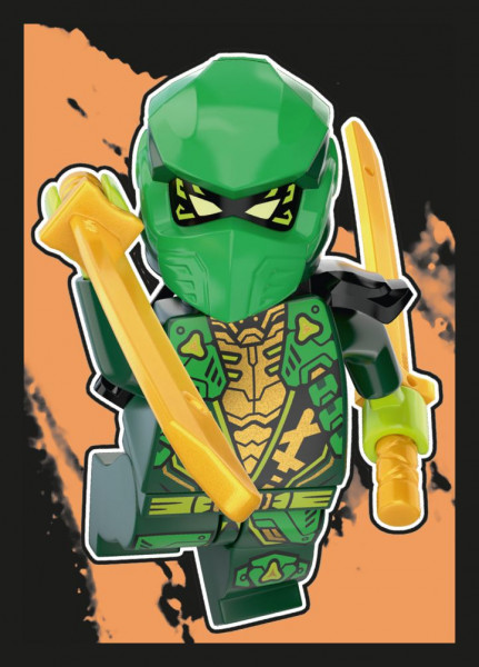 Sticker Nummer 197 I LEGO Ninjago Dragons Rising Stickerserie