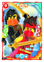 Nummer 061 I Duo Kai & Cole I LEGO Ninjago TCG 10 Nummer 061 I Duo Kai & Cole I LEGO Ninjago TCG 10