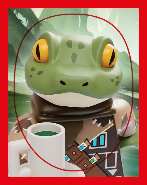 Sticker Nummer 143 I LEGO Ninjago Dragons Rising Stickerserie