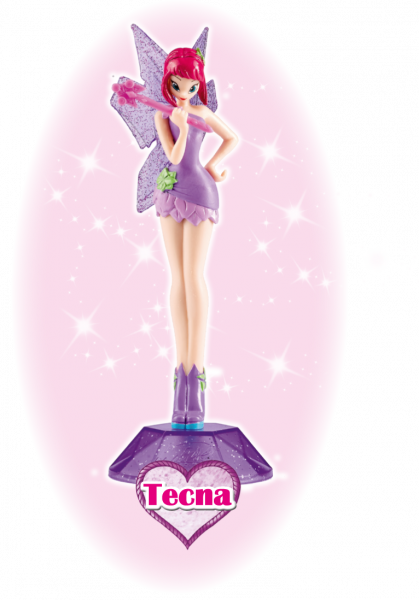 Winx Club Sammelfigur Stift Tecna!