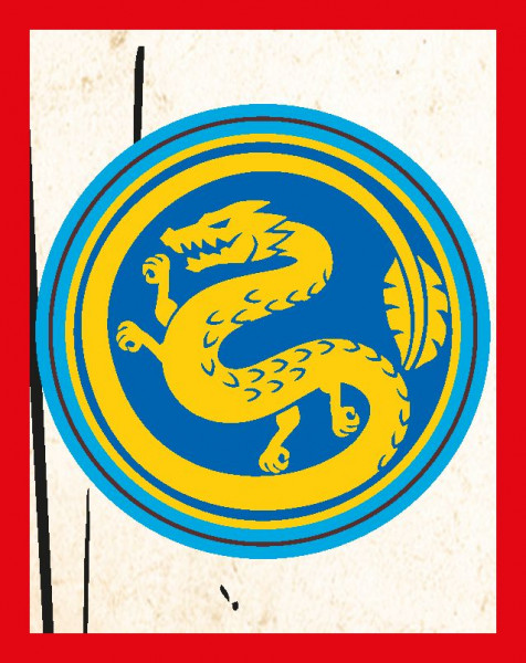 Sticker Nummer 196 I LEGO Ninjago Dragons Rising Stickerserie