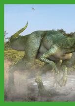Nummer 155 I DINOSAURIER-Stickerserie