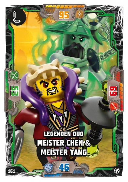 Nummer 161 I Legenden Duo Meister Chen & Meister Yang I LEGO Ninjago TCG 8 Next Level
