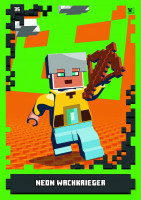 Nummer 035 I Neon Wachkrieger I LEGO Minecraft TCC 1 Nummer 035 I Neon Wachkrieger I LEGO Minecraft TCC 1