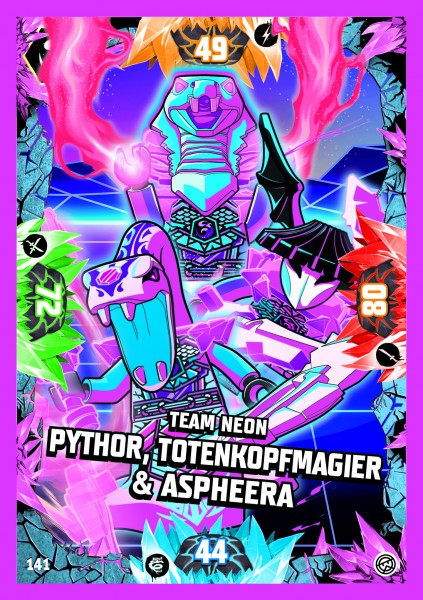 Nummer 141 I Team Neon Pythor, Totenkopfmagier & Aspheera