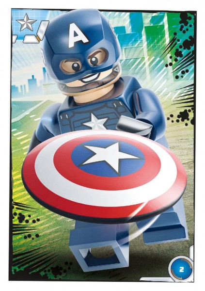 Nummer 002 I Captain America I LEGO Marvel Avengers TCC 1