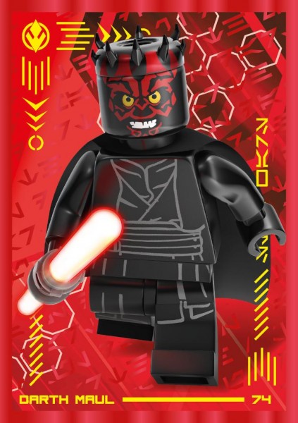 Nummer 074 I Darth Maul Twin-Karte I "Die Macht"-Edition