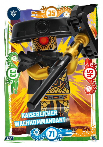 Nummer 114 I Kaiserlicher Wachkommandant I LEGO Ninjago TCG 9