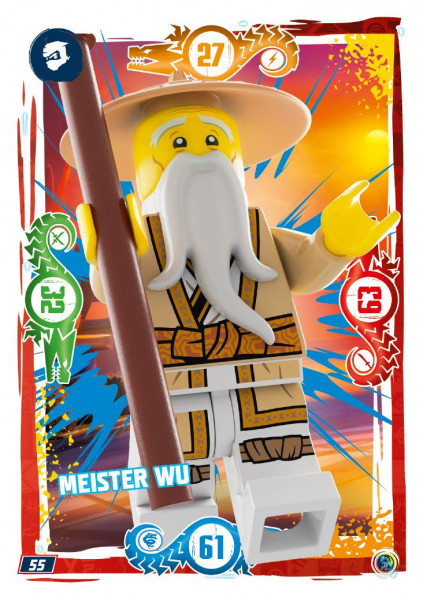 Nummer 055 I Meister Wu I LEGO Ninjago TCG 9