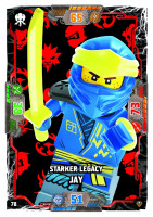 Nummer 078 I Starker Legacy Jay I LEGO Ninjago TCG 9 Next Level Nummer 078 I Starker Legacy Jay I LEGO Ninjago TCG 9 Next Level