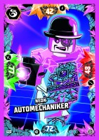 Nummer 123 I Neon Automechaniker Nummer 123 I Neon Automechaniker