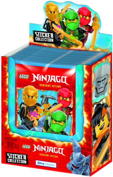 LEGO NINJAGO Dragons Rising Sticker-Tütchen Display