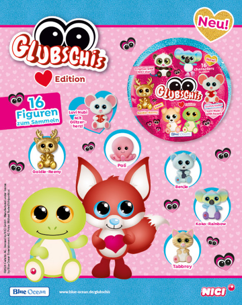 Glubschis Sammelfiguren Herz-Edition - Blindbag