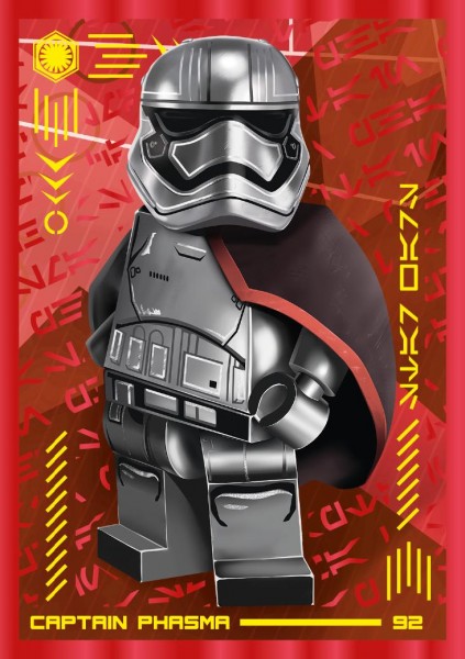 Nummer 092 I Captain Phasma Twin-Karte I "Die Macht"-Edition