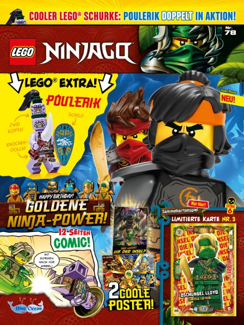 Sammelfigur PoulErik LEGO Ninjago Blue Ocean 