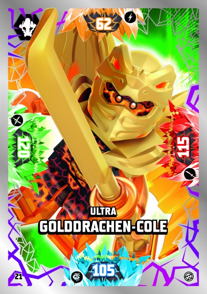 Nummer 021 I Ultra Golddrachen-Cole