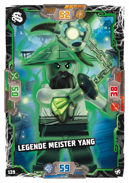 Nummer 139 I Legende Meister Yang I LEGO Ninjago TCG 8 Next Level