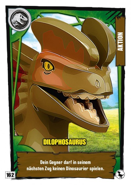 Nummer 162 I Dilophosaurus I LEGO Jurassic World TCG 3
