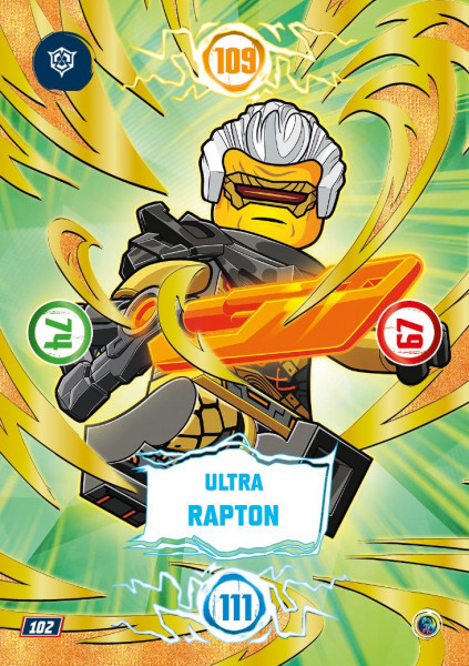 Nummer 102 I Ultra Rapton I LEGO Ninjago TCG 9