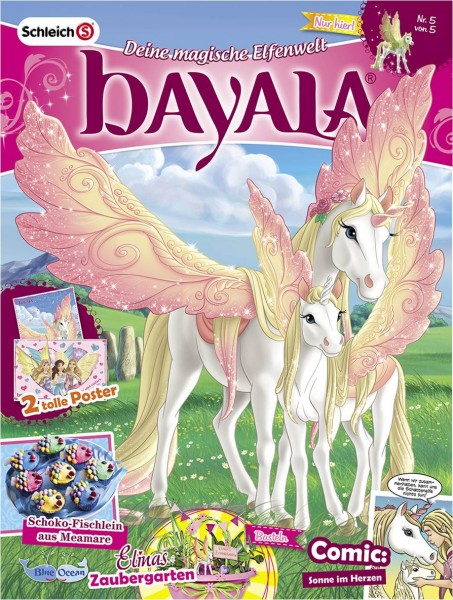 Schleich Fohlen Einhörner Pegasus Bayala Magazin Zeitschriften Blister Ovp `s 