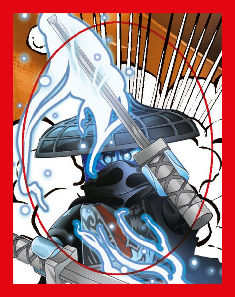 Sticker Nummer 128 I LEGO Ninjago Dragons Rising Stickerserie