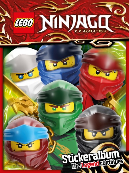 182 aus 289 Stickern Glitzersticker Holo Lego Ninjago Legacy Sticker Nummer Nr 