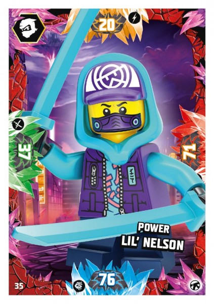 Nummer 035 I Power Lil? Nelson I LEGO Ninjago TCG 8 Next Level