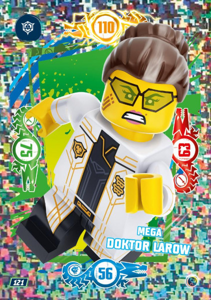 Nummer 121 I Mega Doktor Larow I LEGO Ninjago TCG 9