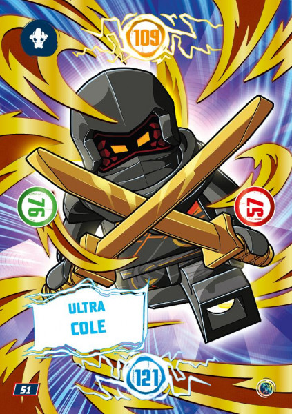 Nummer 051 I Ultra Cole I LEGO Ninjago TCG 9