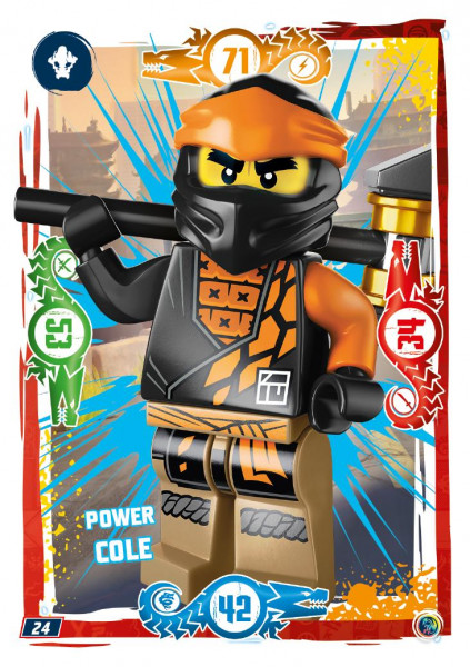 Nummer 024 I Power Cole I LEGO Ninjago TCG 9