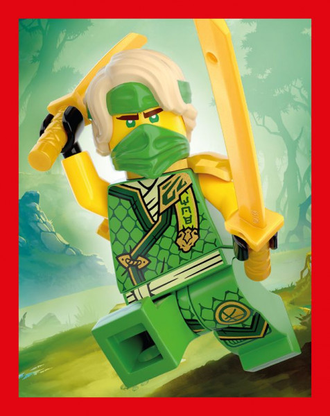 Sticker Nummer 018 I LEGO Ninjago Dragons Rising Stickerserie