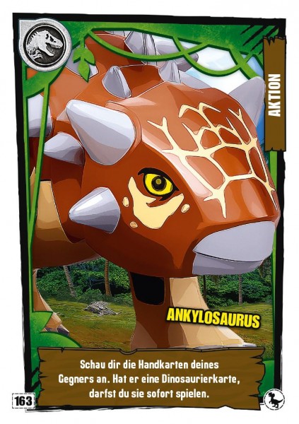 Nummer 163 I Ankylosaurus I LEGO Jurassic World TCG 3