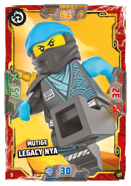 Nummer 005 I Mutige Legacy Nya I LEGO Ninjago TCG 8 Next Level