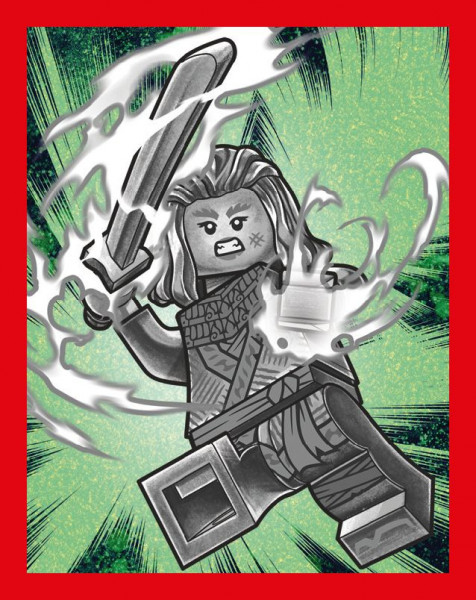 Sticker Nummer 101 I LEGO Ninjago Dragons Rising Stickerserie