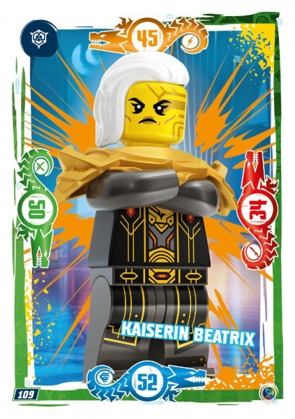 Nummer 109 I Kaiserin Beatrix I LEGO Ninjago TCG 9