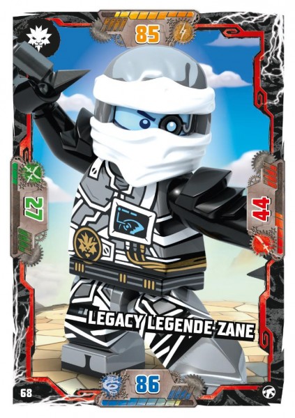 Nummer 068 I Legacy Legende Zane I LEGO Ninjago TCG 8 Next Level