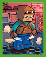 Nummer 0017 I LEGO® Minecraft Sticker