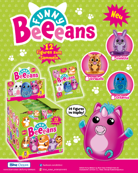 Funny Beeeans Green-Edition Display