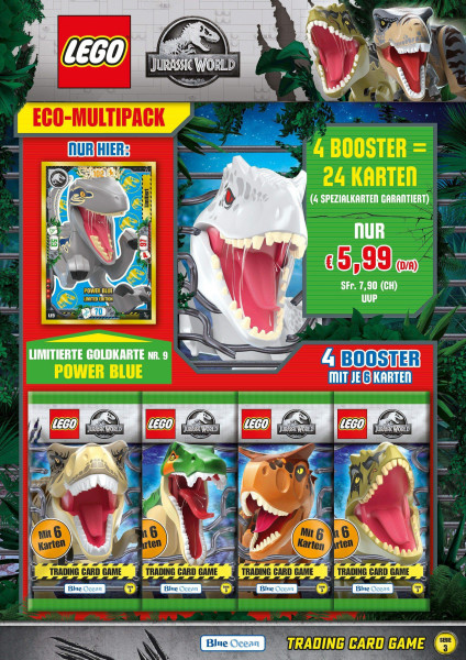 LEGO Jurassic World TCG 3 Multipack