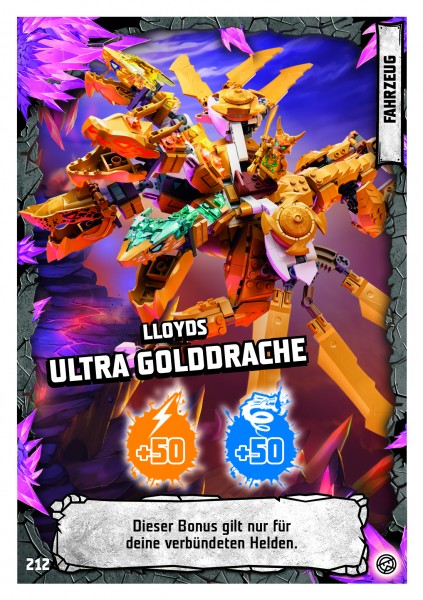 Nummer 212 I Lloyds Ultra Golddrache