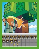 Nummer 0025 I LEGO® Minecraft Sticker