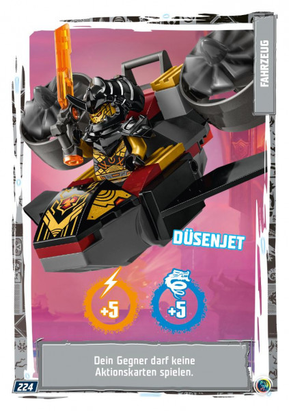 Nummer 224 I Düsenjet I LEGO Ninjago TCG 9