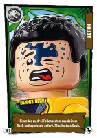 Nummer 187 I Dennis Nedry I LEGO Jurassic World TCG 3 Nummer 187 I Dennis Nedry I LEGO Jurassic World TCG 3